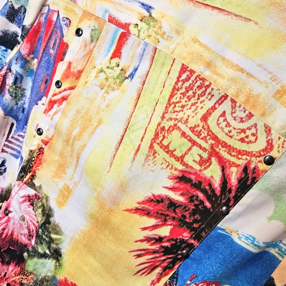 Simon Chang Latin Celebration Button Up Shirt - Picture 4 of 6